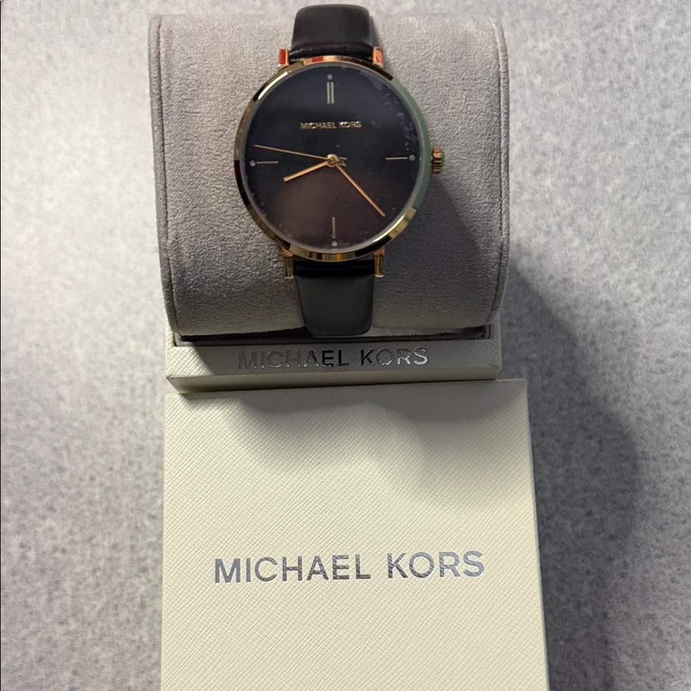 Michael Kors Gold and Black Men's Watch